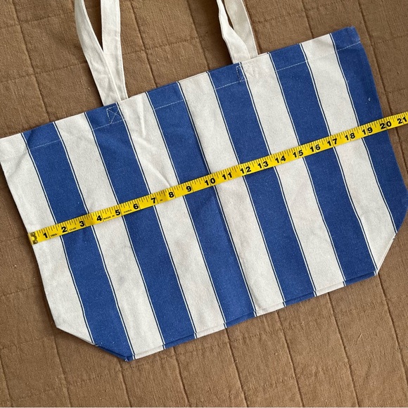 Sezane Striped Tote Bag - Picture 11 of 11